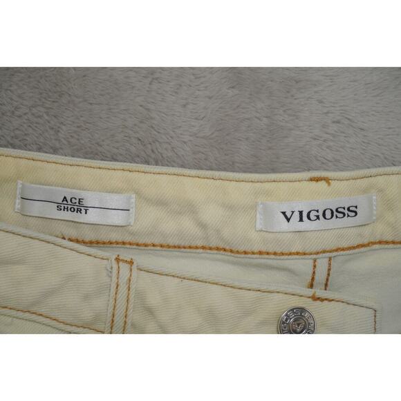 Vigoss Ace Dip Dye Ombre Denim Shorts Women’s Size 8 Frayed Hem Summer Cutoffs - Picture 5 of 6